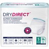 Dry Direct Super Overnight Underwear, Soft Cloth-Like Adult Diapers, Overnight