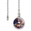 American Flag Patriotic Eagle Ceiling Fan and Light Pull Chain