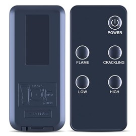 PZL Replacement Remote Control for PuraFlame Western Electric Fireplace, Compatible with Dynasty Fireplace EF42D EF43D EF44D DY-EF45D EF30W EF45D DY-EF43D DY-EF44D