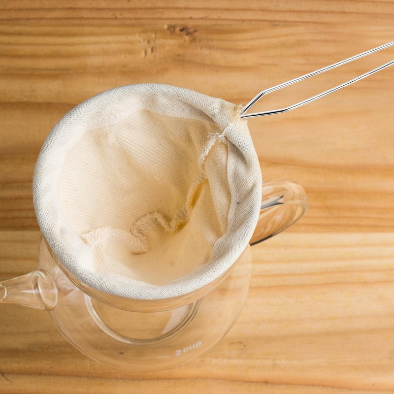 sourcing map 1 Pcs Cloth Coffee Filter Bags, Coffee Sock