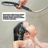 Handheld Shower Head High Pressure G1/2 Thread ABS Electroplated Showerhead