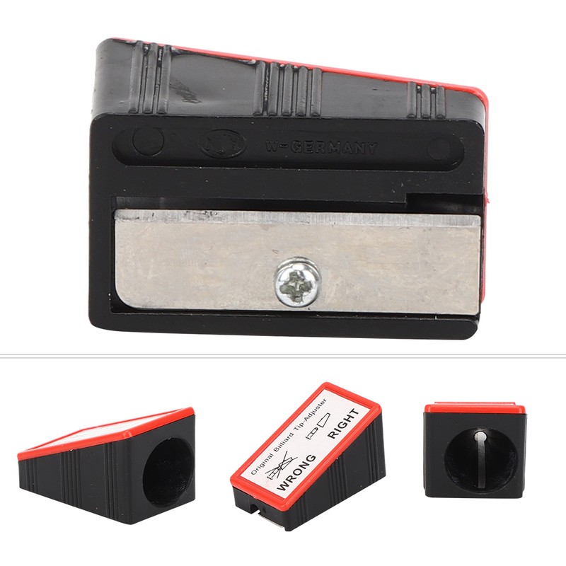 8PCS Portable Billiards Pool Cue Tip Knife Blade Snooker Stick