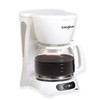 EUROSTAR ECM642W 12-Cup Coffee Maker, White
