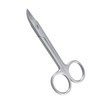 6 Crown Beebee Scissors Curved 4.25" Dental Surgical Instruments