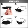 6 Piezas Parche para Anteojos, Tamaño Grande Parches Oculares Niños,