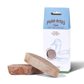 OPET Freeze Dried Duck Cat Treats, Single Ingredient Grain Free High Protein Pet Food for Cats and Dogs, Healthy Training Snacks，Freeze Dried Duck Breast Sliced Fillets (Duck Breast, 1.48 Ounce)