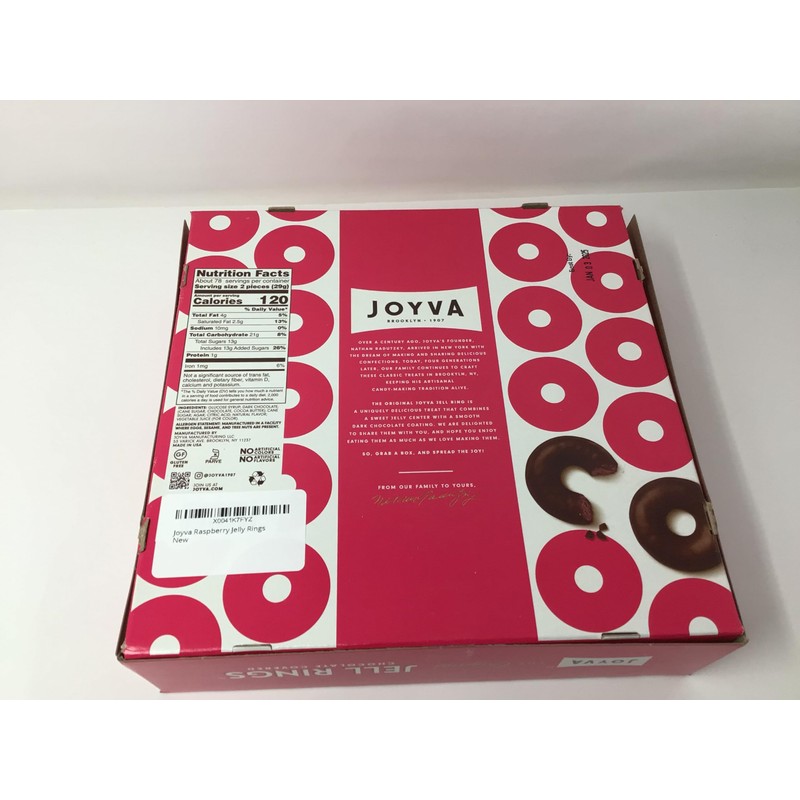 Joyva Raspberry Jell Rings (NOT ORIGINAL FROM JOYVA)