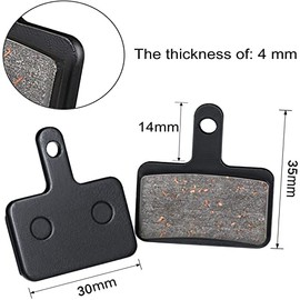 Zonon - 4 Pares de Pastillas de Freno de Bicicleta competibles con TRP Tektro Shimano Deore Br-M575 M525 M515 T615 T675 M505 M495 M486 M485 M475 M447 M446 M416 M44444444 5 M3 M3 95 M375 M315 M355