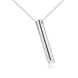 Anxiety Necklace for Women Men Breathing Calming Necklace for Anxiety Relief Mindful Breathing, Stress Relief, Meditation, Relaxation, Calming Down (silver)