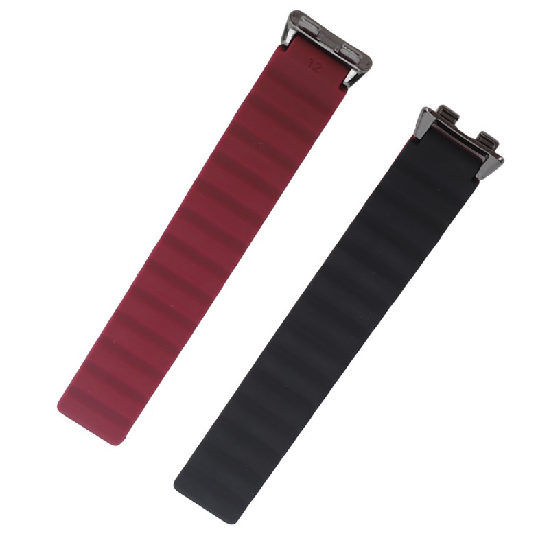 Silicone Magnetic Watch Band Adjustable Quick Release Flexible Sweatproof Comfortable