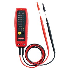 Amprobe VPC-12 Voltage and Continuity Tester with VolTect Non-Contact Voltage Detection and Built-in Vibration Alert,Red