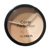 THE SAEM 더샘 커버 퍼펙션 트리플 팟 컨실러 02 컨투어 베이지 13g The Saem Cover Perfection Triple Pot Concealer 02 Contour Beige 13g [Single item]