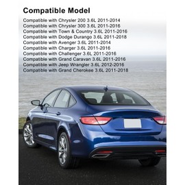 Engine Camshaft Cam Phaser Actuator Position Sensor Compatible with Chrysler Dodge Jeep 3.6L 2011-2018 Replace 05184101AG 05184101AF，4 Pcs