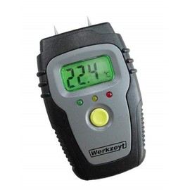 Werkzeyt - B29820 Wood and building material moisture meter, digital