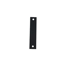 WRS 4-3/4" Sliding Glass Door Shim - Black