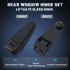 Rear Window Hinge Set Liftgate Glass Hinge Replacement for Jeep