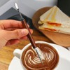 Stainless Steel Coffee Art Pen, Latte Espresso Decorating Pen with