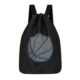 QUINTRA Drawstring Backpack Sports Bag with Front Zip Pocket and Inner Pocket Small Women's Sports Bag, a, One Size