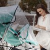 Griwuut Rain cover pram, good air circulation, rain cover, for