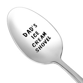 Gifts for Dad,Christmas Stocking Stuffers for Men from Daughter Son,Long Handle Heavy Duty Stainless Steel Dads Ice Cream Shovel for Fathers Day Birthday Husband New Year Gifts