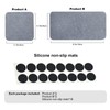 GAESHOW Pack of 4 Water-Absorbent Diatomite Drink Coasters, Quick Drying