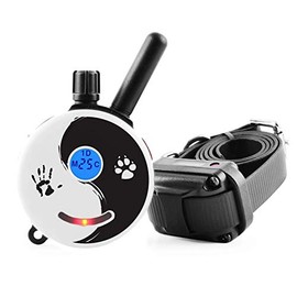 E-Collar Technologies ET-300 Series 1/2 Mile Remote Dog Training System + Free Colored Transmitter Skins Bundle (Zen)L8