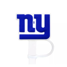 New York Giants Silicone Spill Proof Straws topper Plug