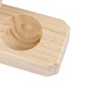 Tostonera Plantain Masher 6.3in Pine Wood Reusable Banana Smasher Maker