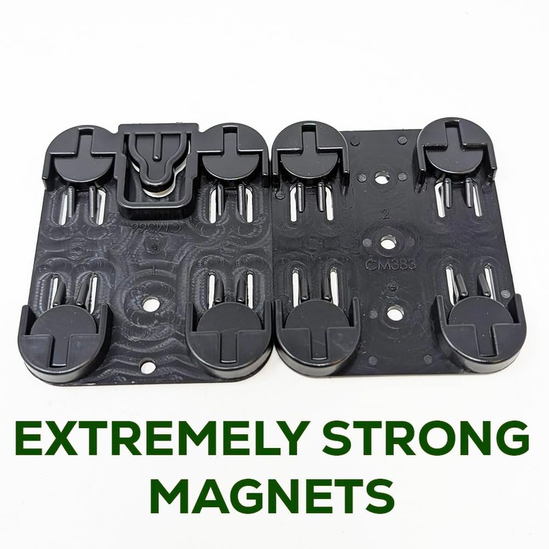 Klick Fast Magnetic Mount with Upper Dock Strong Magnet Clothing