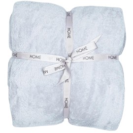 Venice Home Fleece Super Soft Cozy Throw Blanket, Lightweight Fuzzy Comfy Warm Plush Throw Blankets (Gray, 80" x 87")