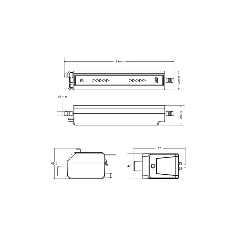 AirTech-UK Slim Drain Silent Condensate Pump – Ultra-Quiet, High-Efficiency Drain