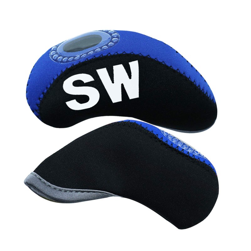 Golf Club Iron Head Covers Set of 10 with Numbers