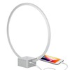 Brightech Circle - LED Modern Bedroom Nightstand Lamp - Super