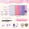 11000PCS Flatback Pearls and Rhinestones for Bedazzling Crafts, 140PCS 3D