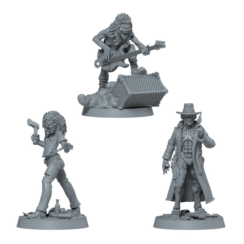 Zombicide Iron Maiden Character Pack #2 - Eddie Miniatures and