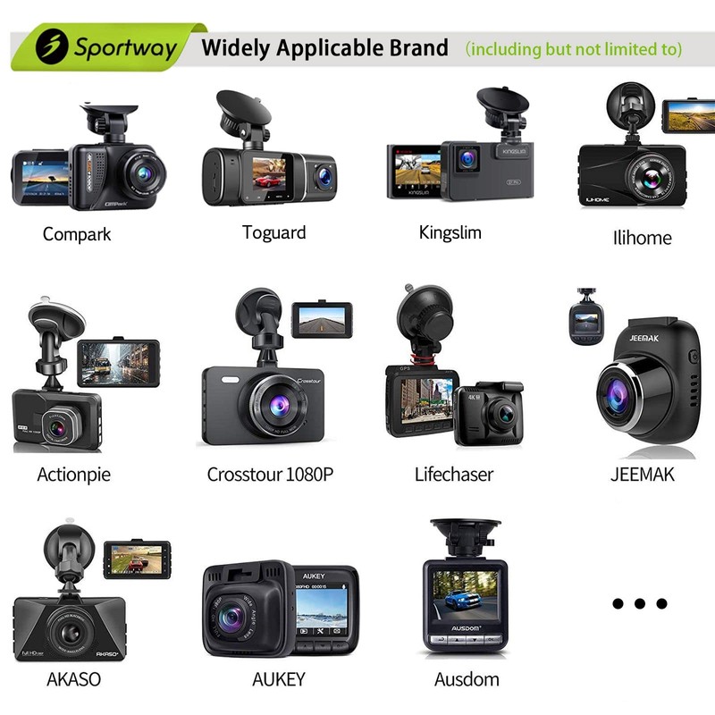 Sportway S80 Dash Cam mount, Dash Cam Mirror Mount Holder