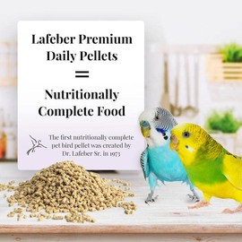 LAFEBER'S Parakeet Pellets (Classic, 1.25 Ib Pack of 2)