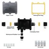MAKERELE Waterproof Junction Box 3 Way IP68 Cable Connector Wire