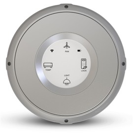 Linxura Smart Home Controller + Bluetooth Controller - Works with Alexa, Google Home, Home Assistant, SmartThings, Lights, thermostats and More - Programmable & Customizable Buttons (Sterling Moon)