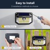 TECKNET 231 LED Solar Motion Lights Outdoor Waterproof, 6 Pack