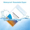 2.5x3.5 Inches Vertical Badge Holde Waterproof Clear ID Card Holder
