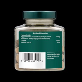 Holland & Barrett Chewable Liquorice 760mg 60 Tablets