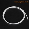 sourcing map PTFE Tube 2mm Inner Dmr x 3mm Outer