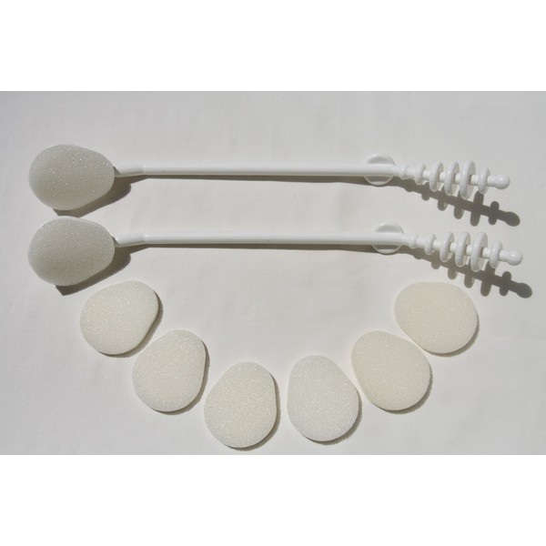 North American Natural Products 2 Lotion Applicators with 6 Replacement Pads