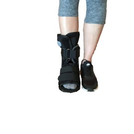 Alpha Medical Mid-Calf Air Walker Pneumatic Walker Boot L4360 (Medium)