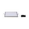 Paulmann Areo 929.39 LED recessed panel IP44 square 180 mm