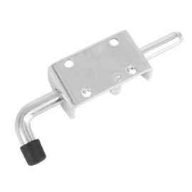 1PC Heavy Duty Stainless Steel 304 Spring Loaded Barrel Bolt Latch Lock,Latch Pin for Door Shed Gate or Tailgate Trailer Garage (Overall Length :135mm/ 5.31inch)