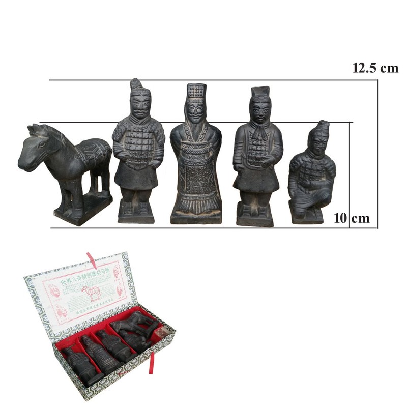 Romancemit Terracotta Warriors Set, China Terra Cotta Warriors Army Terracotta
