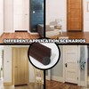 2 x 96 cm brown draught excluder for doors, draught