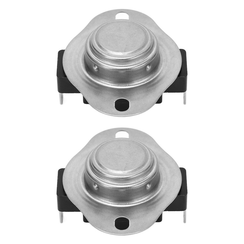 2PCS Snap Disc Temperature Switch Bimetal Engineering Plastic 25A Thermostat